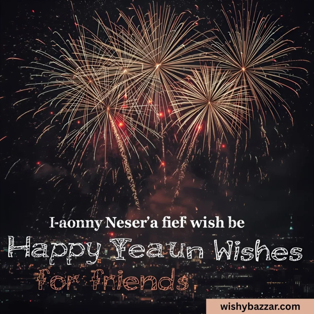 Happy New Year Wishes for Friends