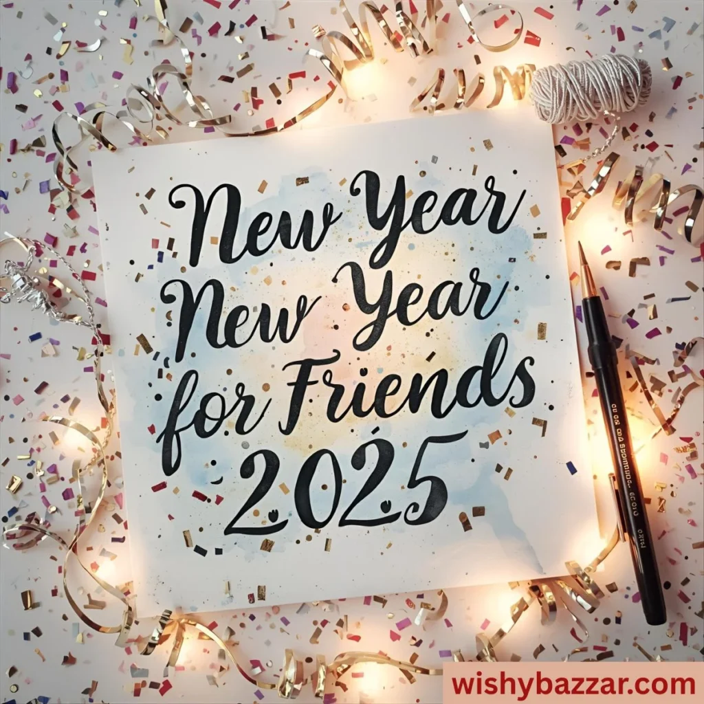 New Year Wishes for Friends 2025