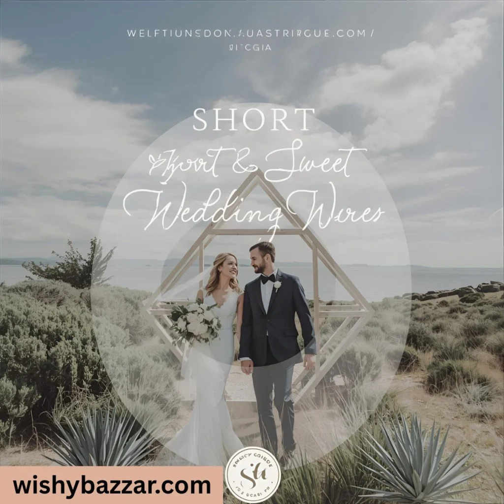 Short and Sweet Wedding Wishes