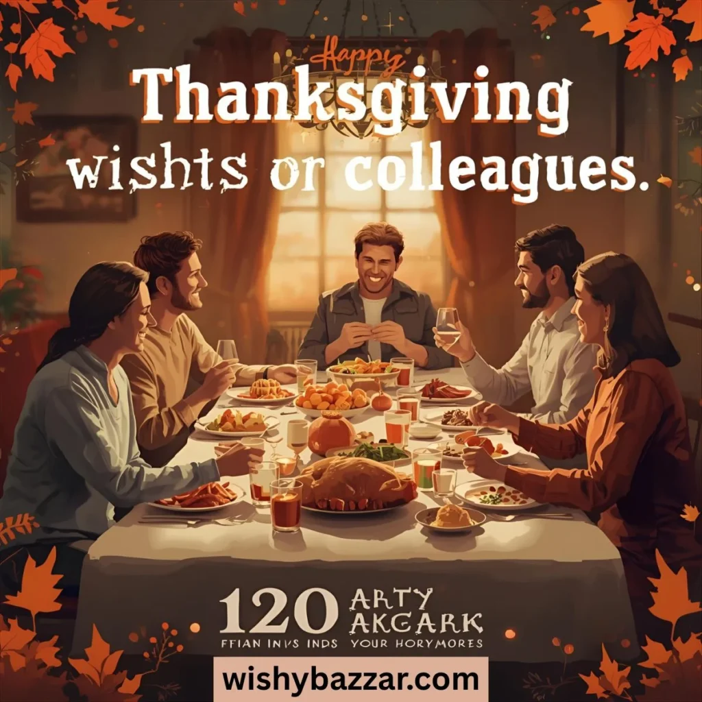 Thanksgiving Wishes for Colleagues