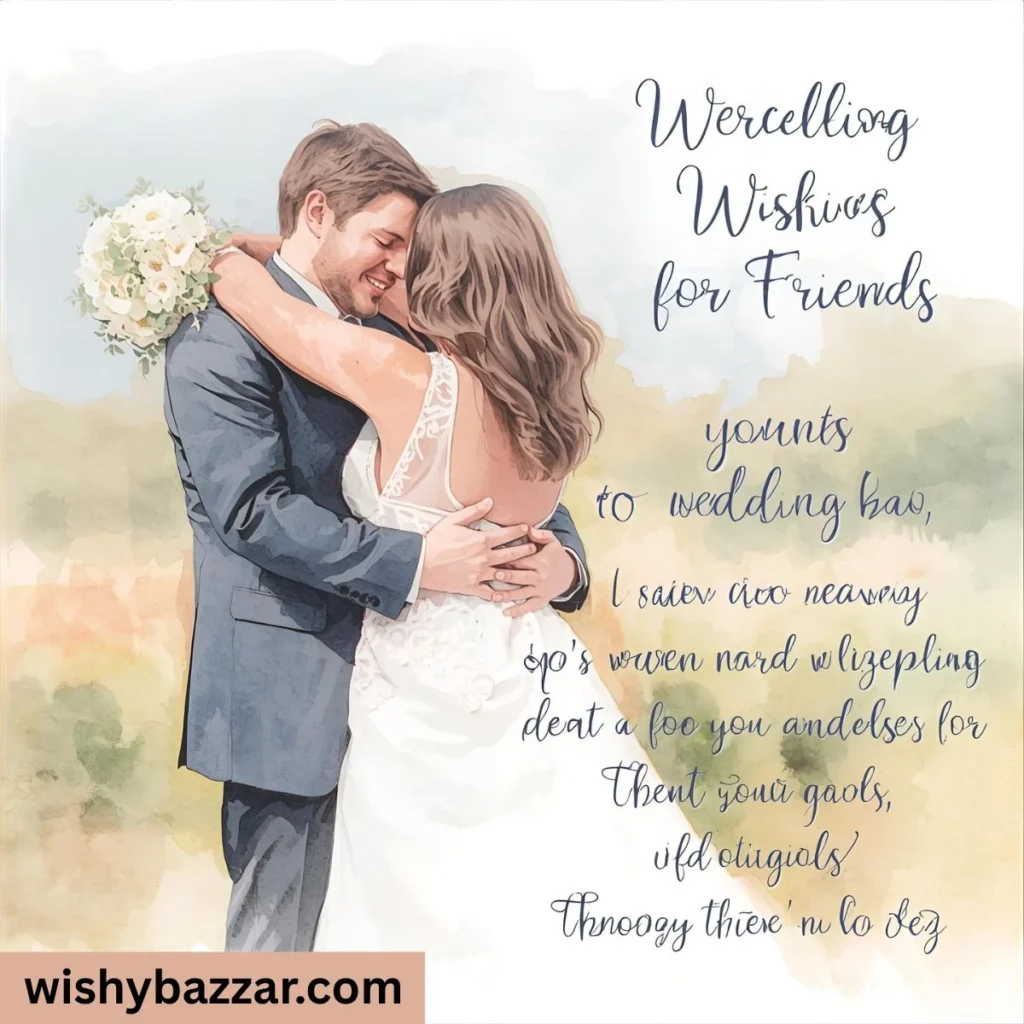 Wedding Wishes for Friends