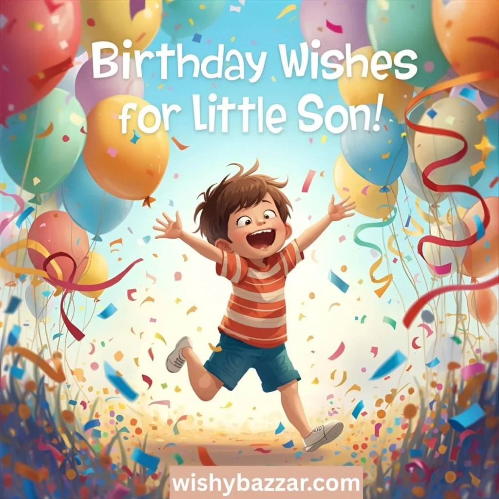 Birthday Wishes for Little Son