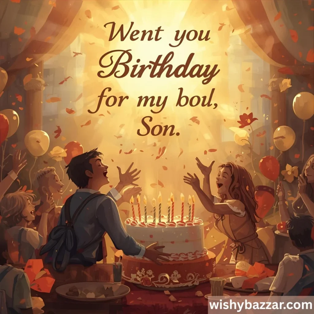 Blessing Birthday Wishes for My Son