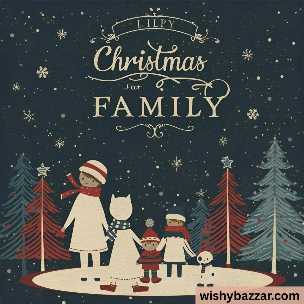 Christmas Card Wishes for Family
