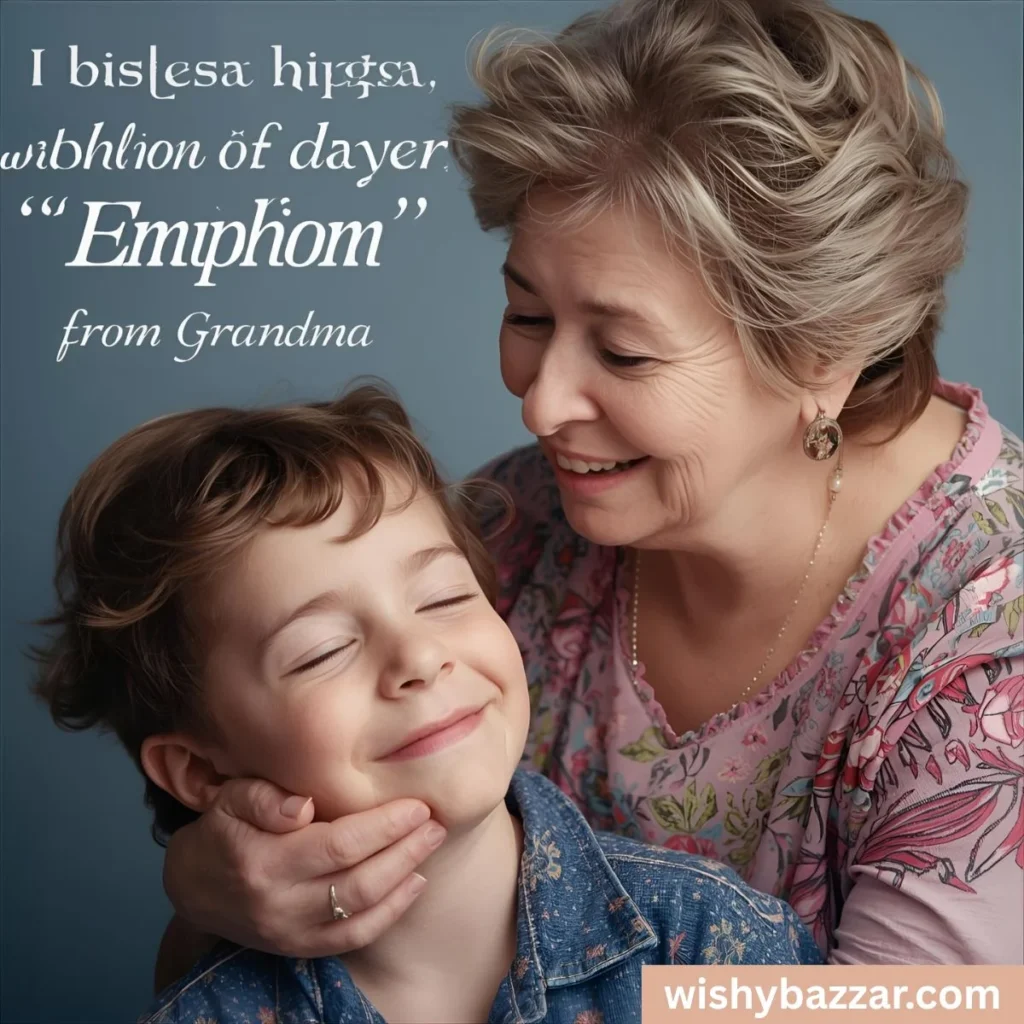 Emotional Birthday Wishes to Grandson from Grandma