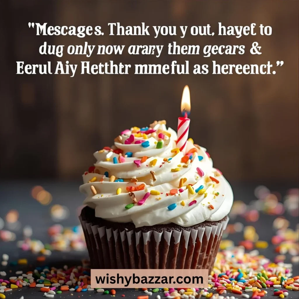 Emotional Thank You Messages for Birthday Wishes