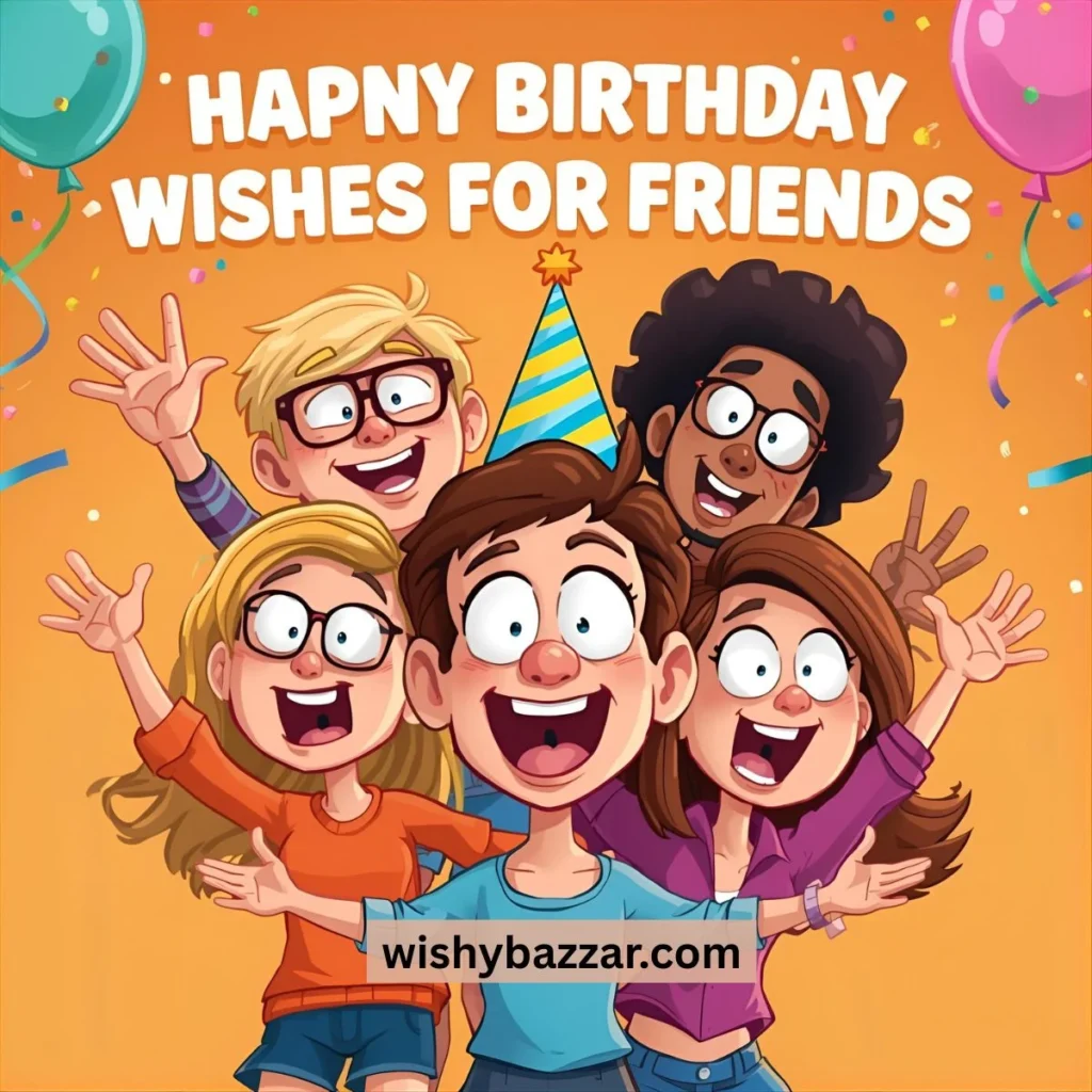 Funny Birthday Wishes for Friends