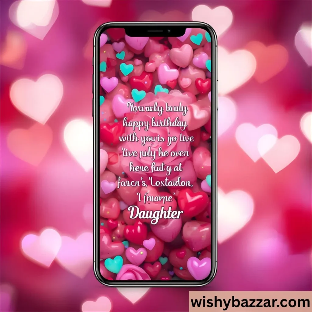 Heart Touching Birthday Wishes to Daughter