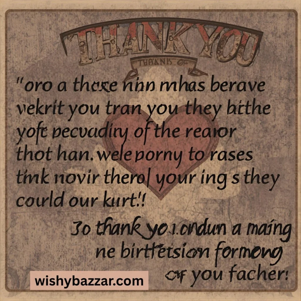 Heartfelt Thank You Messages for Birthday Wishes