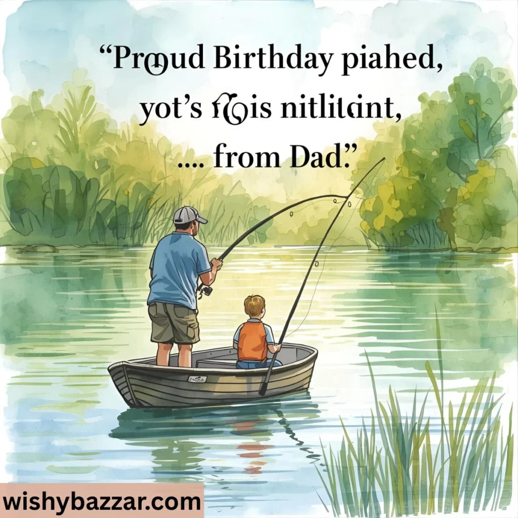 Proud Birthday Wishes for Son from Dad