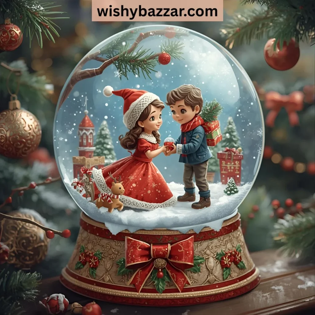 Romantic Christmas Card Wishes
