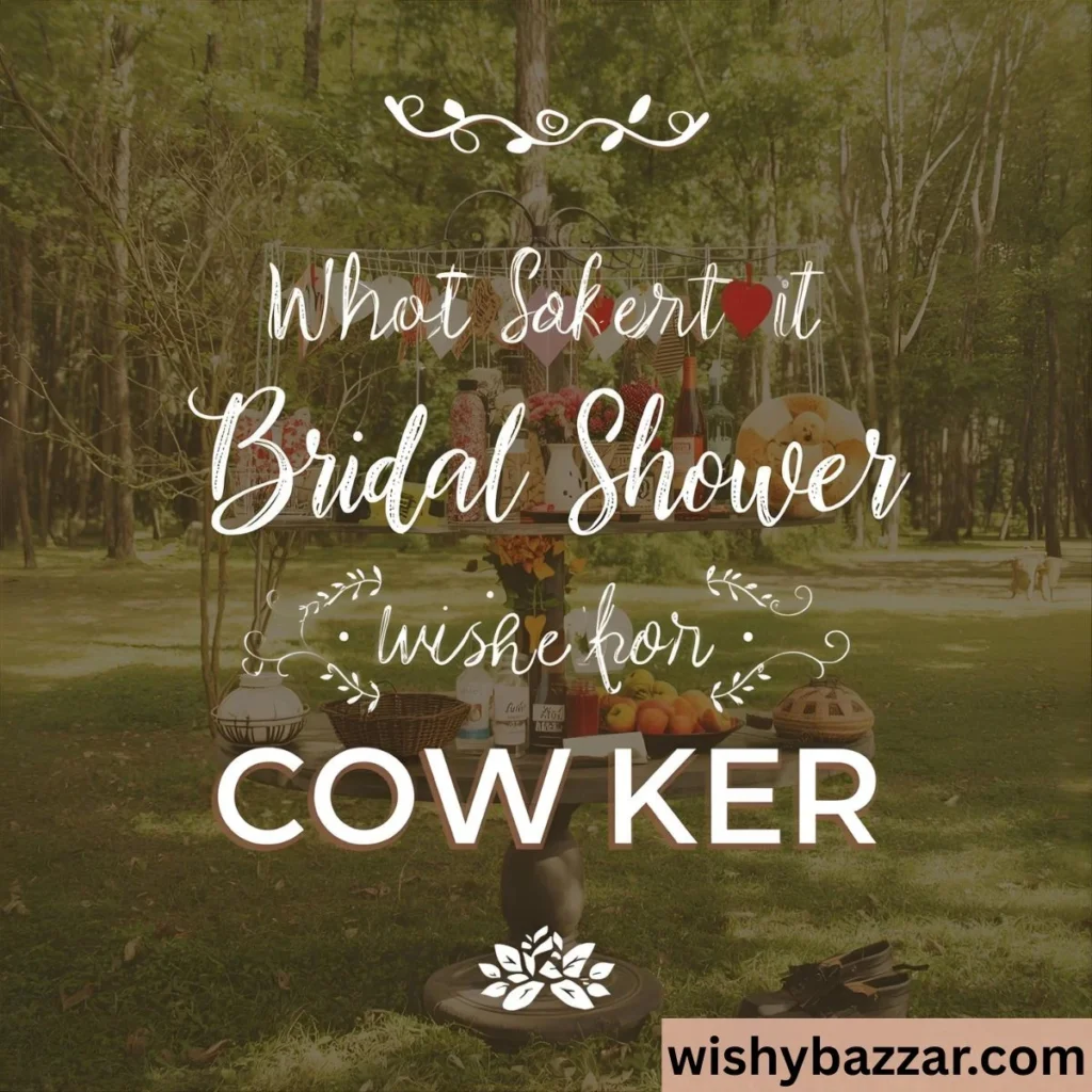Short Bridal Shower Wishes for Coworker