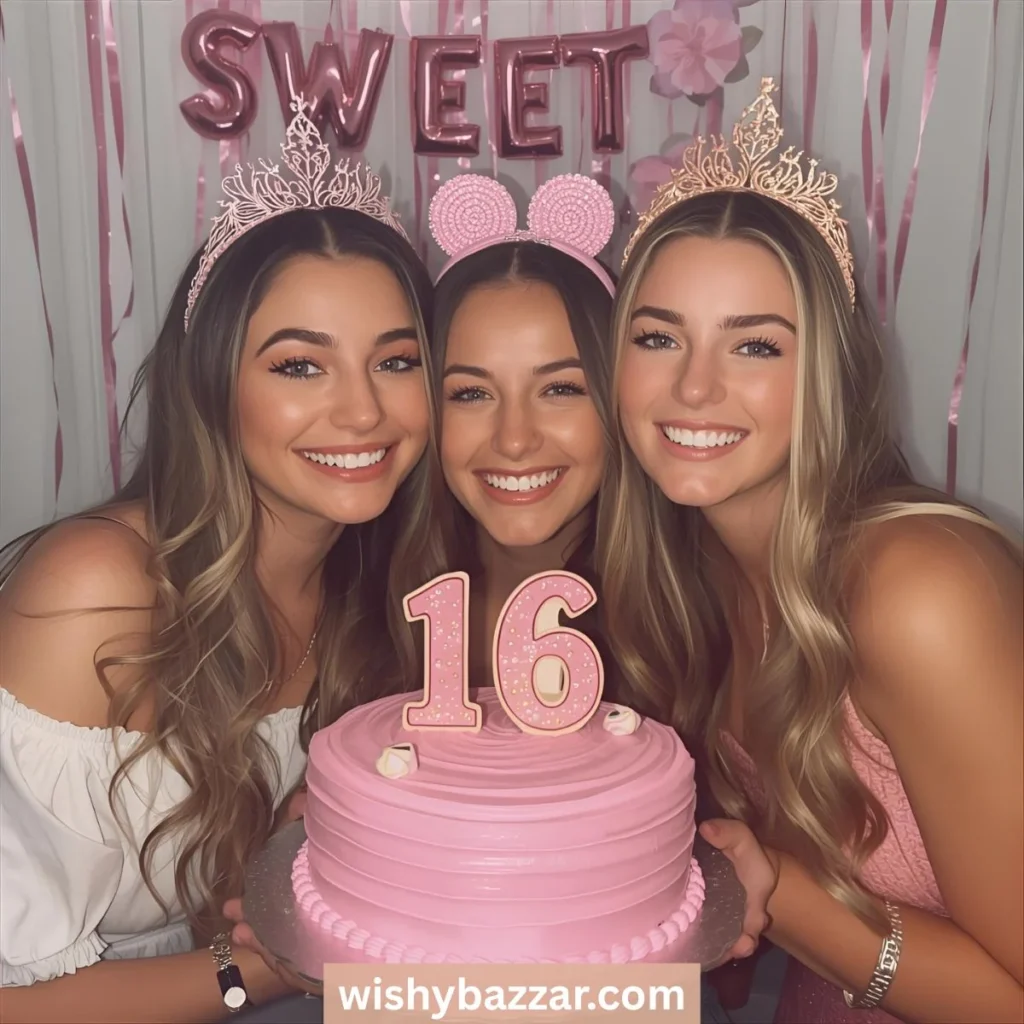 Sweet 16 Wishes for Friends 