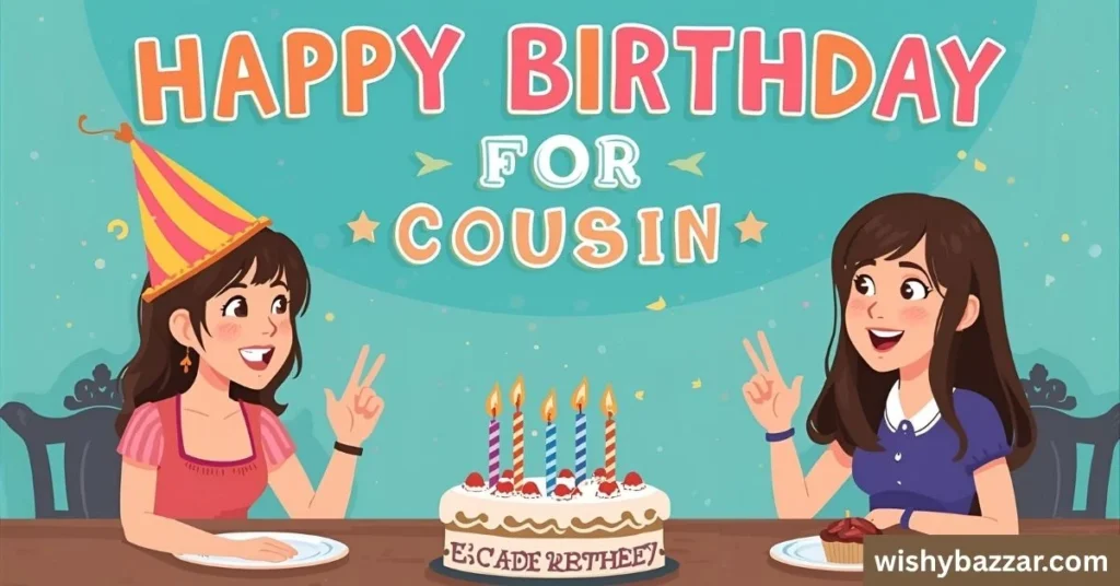 Funny Birthday Wishes for Cousin Girl