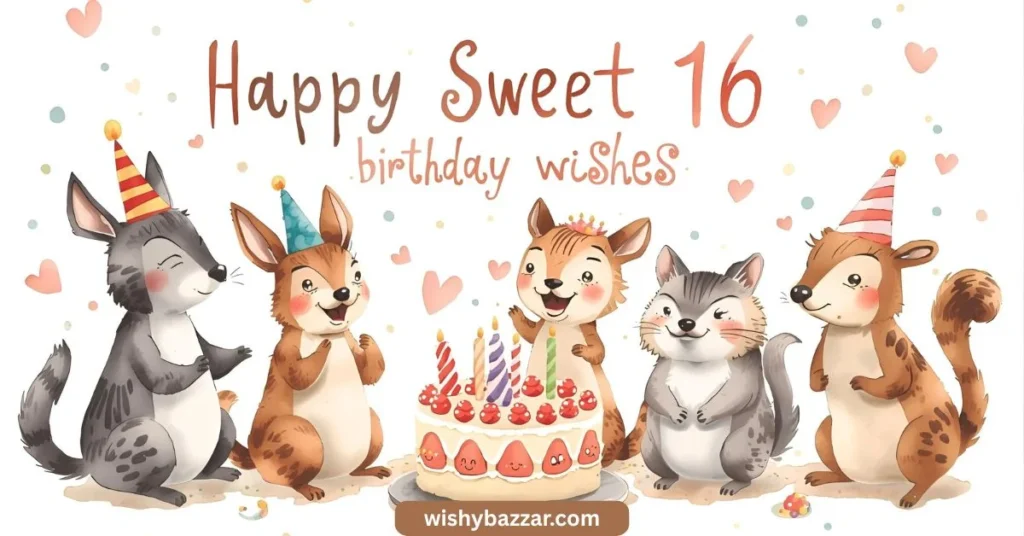 Funny Sweet 16 Birthday Wishes