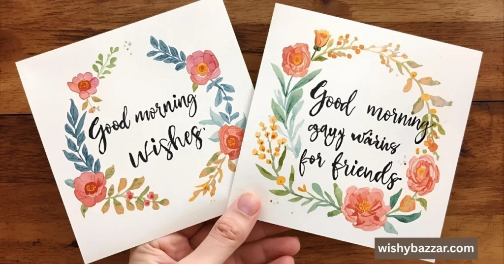 Good Morning Wishes for Friends