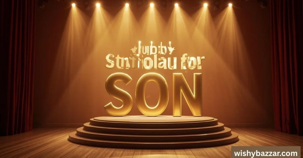 Birthday Wishes for Son Turning Milestones