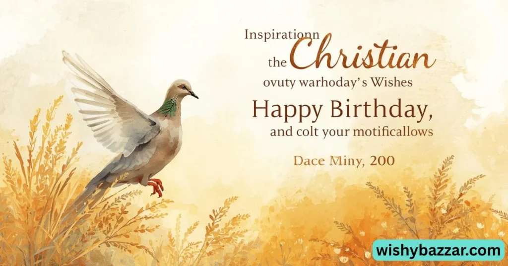 Inspirational Christian Birthday Wishes