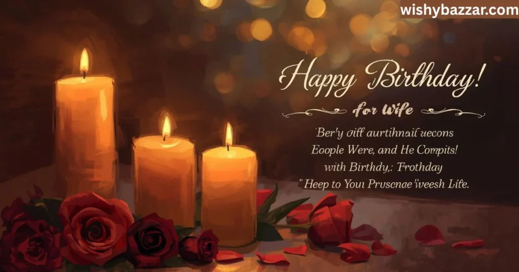 Romantic Birthday Wishes for Wife