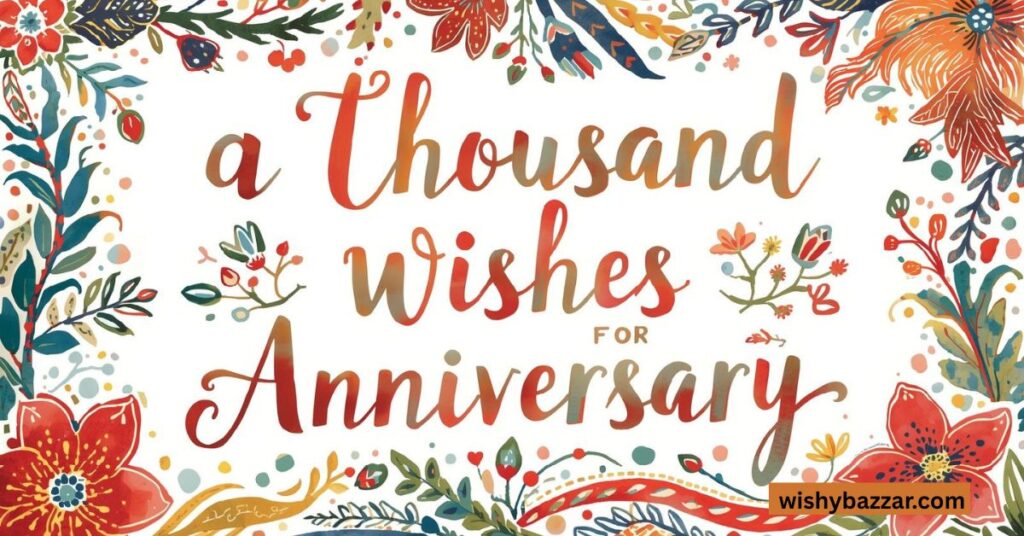 A Thousand Wishes for Anniversaries 