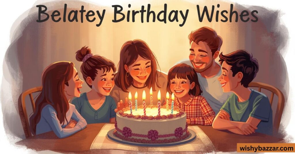 Belated Birthday Wishes for Family