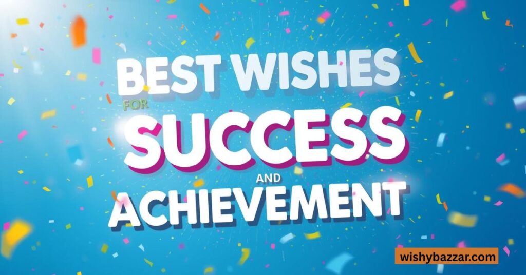 Best Wishes for Success & Achievements