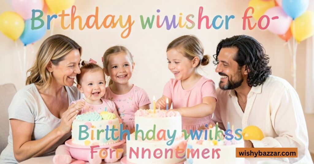 Birthday Wishes for Family Members