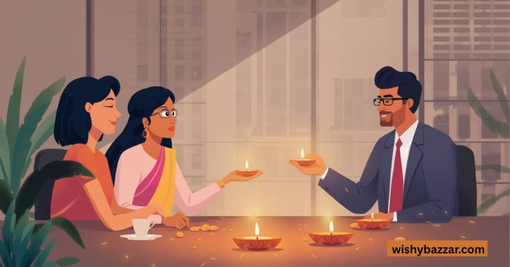 Diwali Wishes for Colleagues and Boss