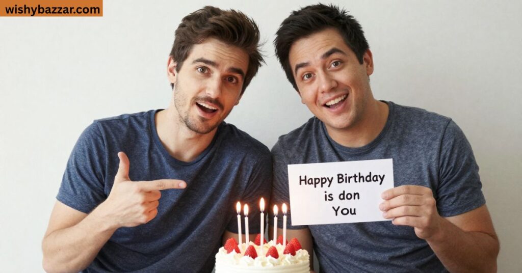 Funny Birthday Wishes for Brother