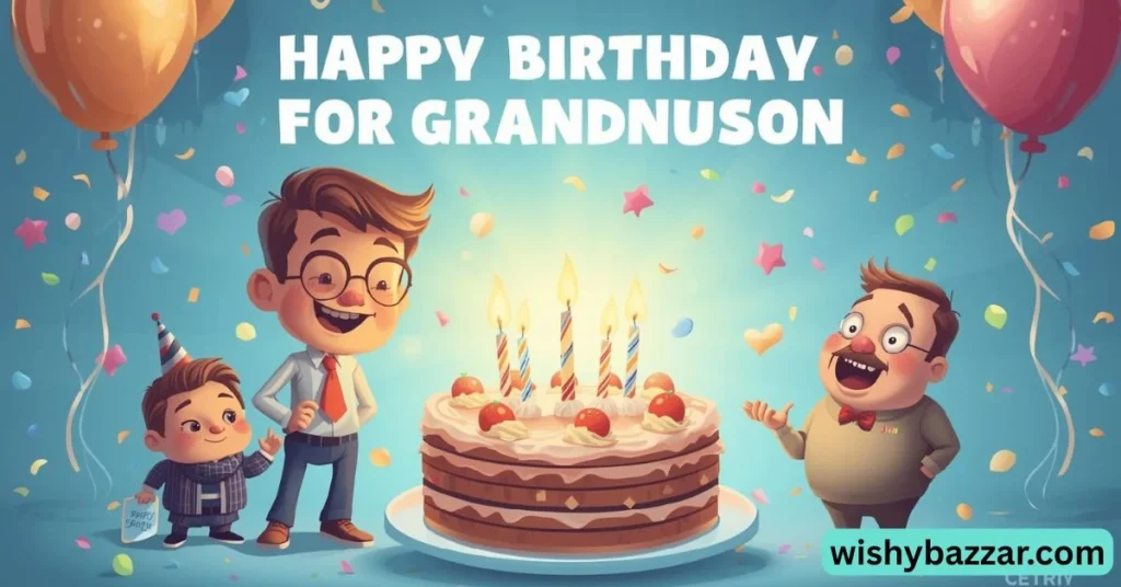 Funny Birthday Wishes for Grandson
