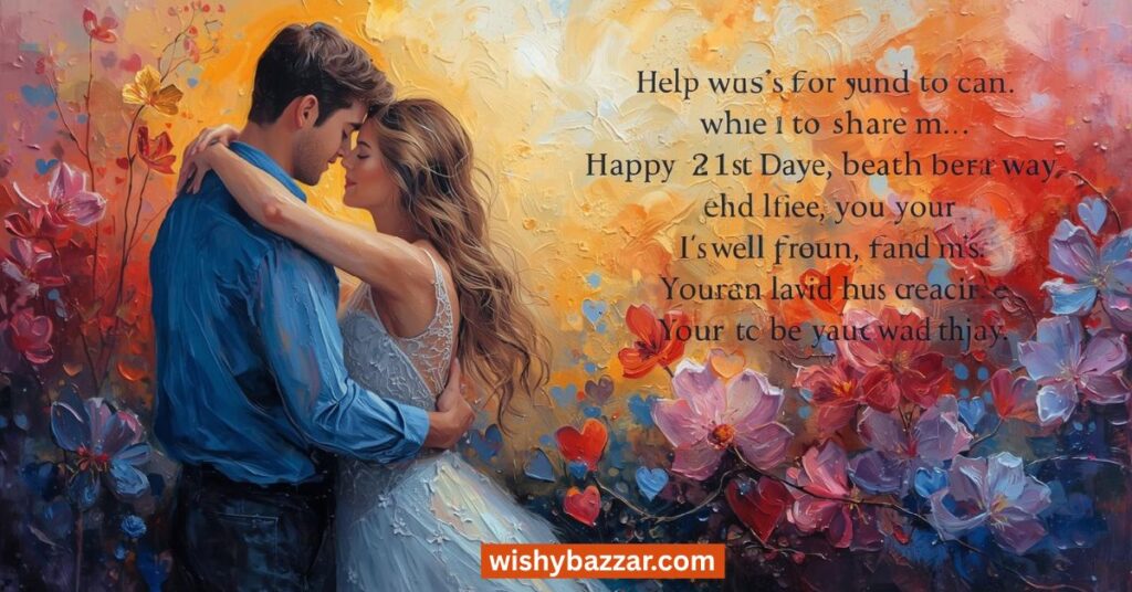 Happy 21st Birthday Wishes for Girlfriend/Boyfriend