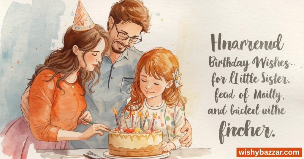Heartfelt Birthday Wishes for Little Sister
