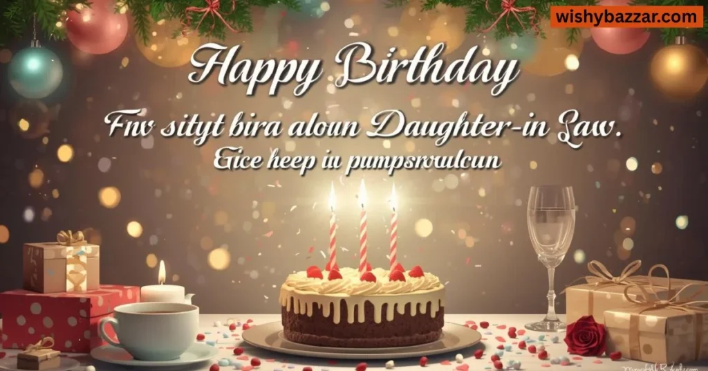 Inspirational Birthday Wishes for Daughter-in-Law