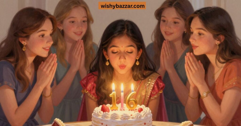Sweet 16 Birthday Wishes for Daughter
