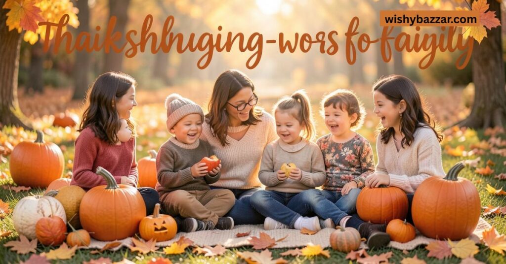 Thanksgiving Wishes for Family