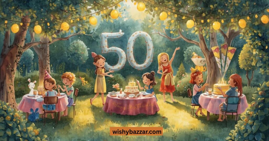 Unique 50th Birthday Wishes