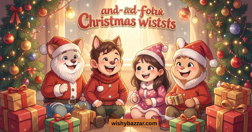 . Unique & Creative Friends Christmas Wishes