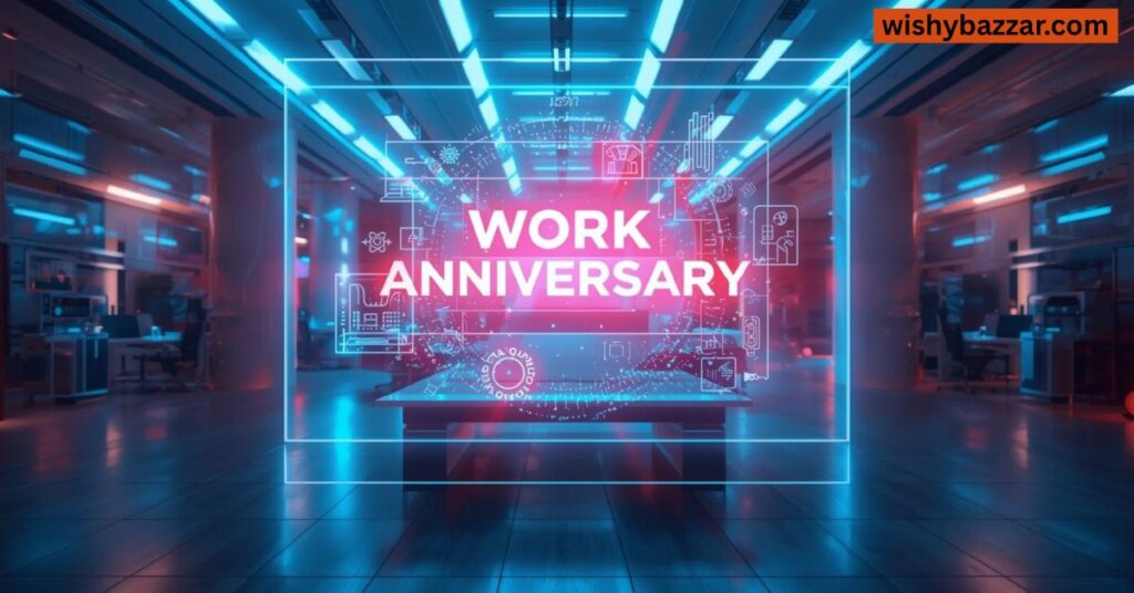 Unique and Creative Work Anniversary Wishes