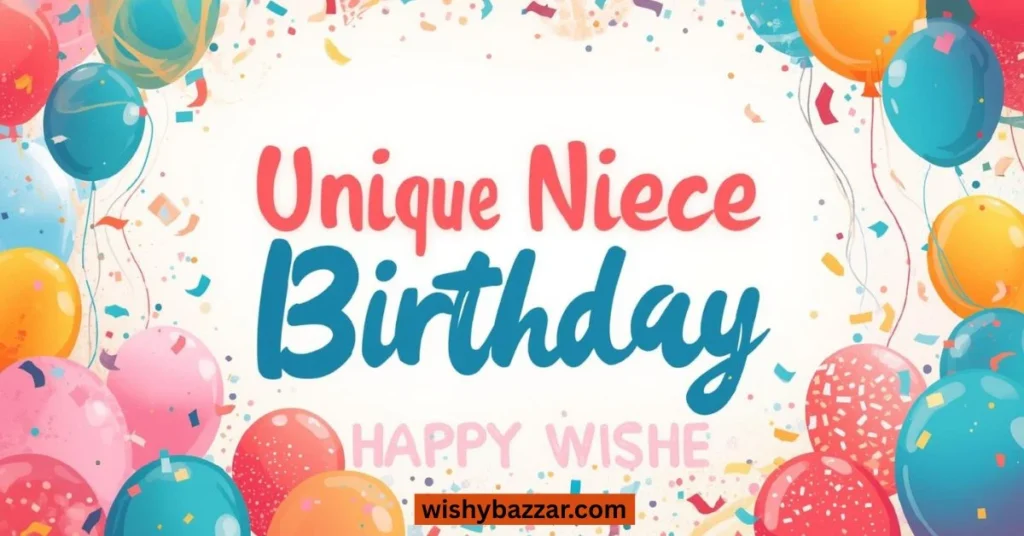 Unique Niece Birthday Wishes 