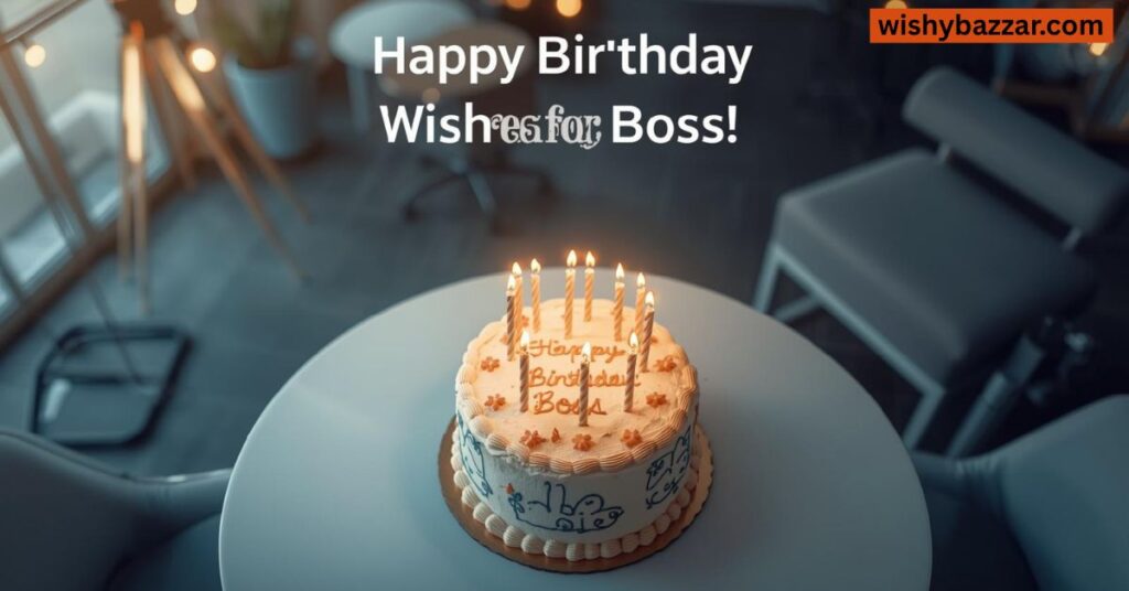 Work Anniversary Wishes for Boss