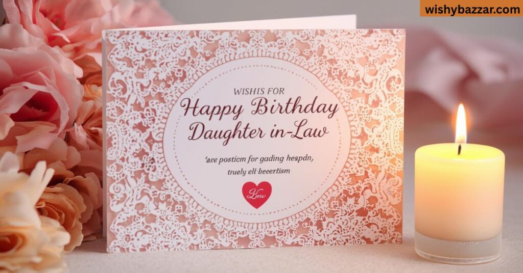 Birthday Wishes for Daughter-in-Law from Mother-in-Law