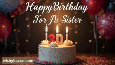Birthday Wishes for a Sister