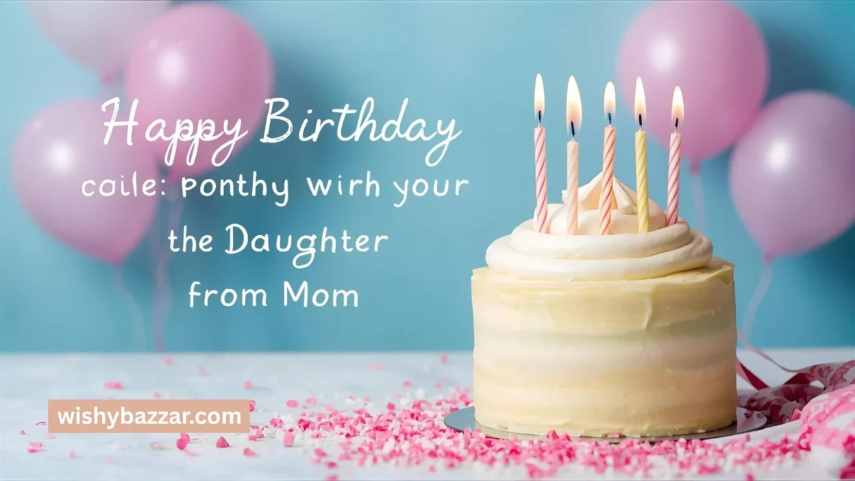 Birthday Wishes for Daughter from Mom
