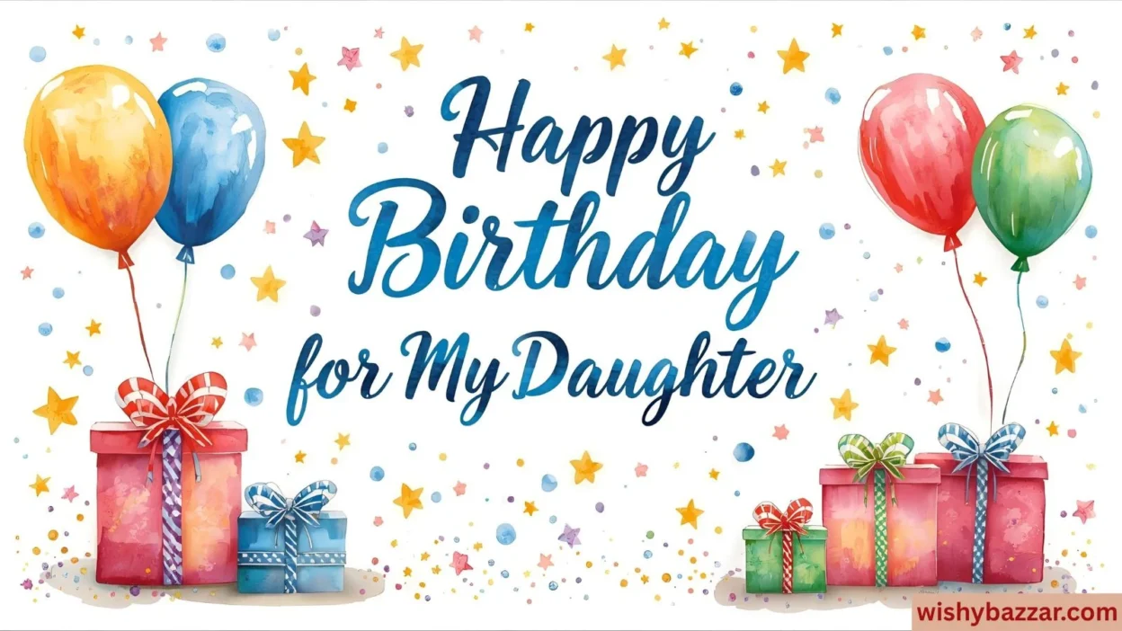 Birthday Wishes for My Daughter