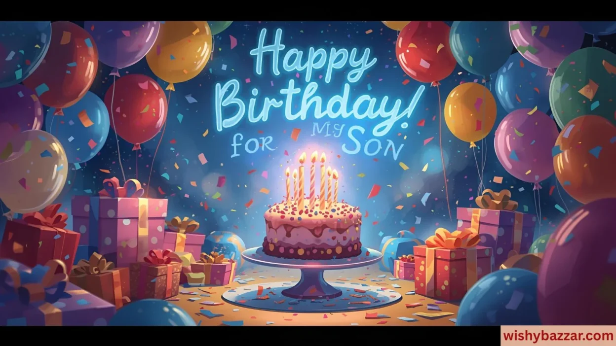 Birthday Wishes for My Son