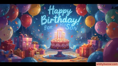 Birthday Wishes for My Son