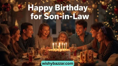 Birthday Wishes for Son-in-Law