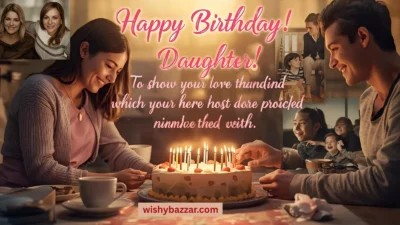 Birthday Wishes to Daughter