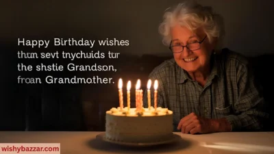 Birthday Wishes to Grandson from Grandmother