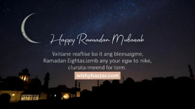 Happy Ramadan Mubarak Wishes